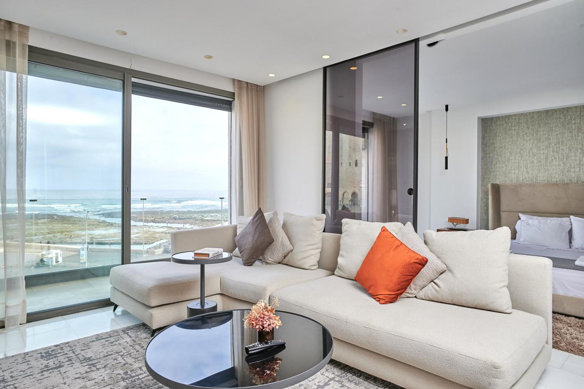 Apartment Sea View B14 - Mosquee Hassan II - By Thecasaedition الدار البيضاء المظهر الخارجي الصورة